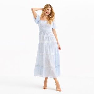 Altar’d State Blue Tiered Dress – NWT